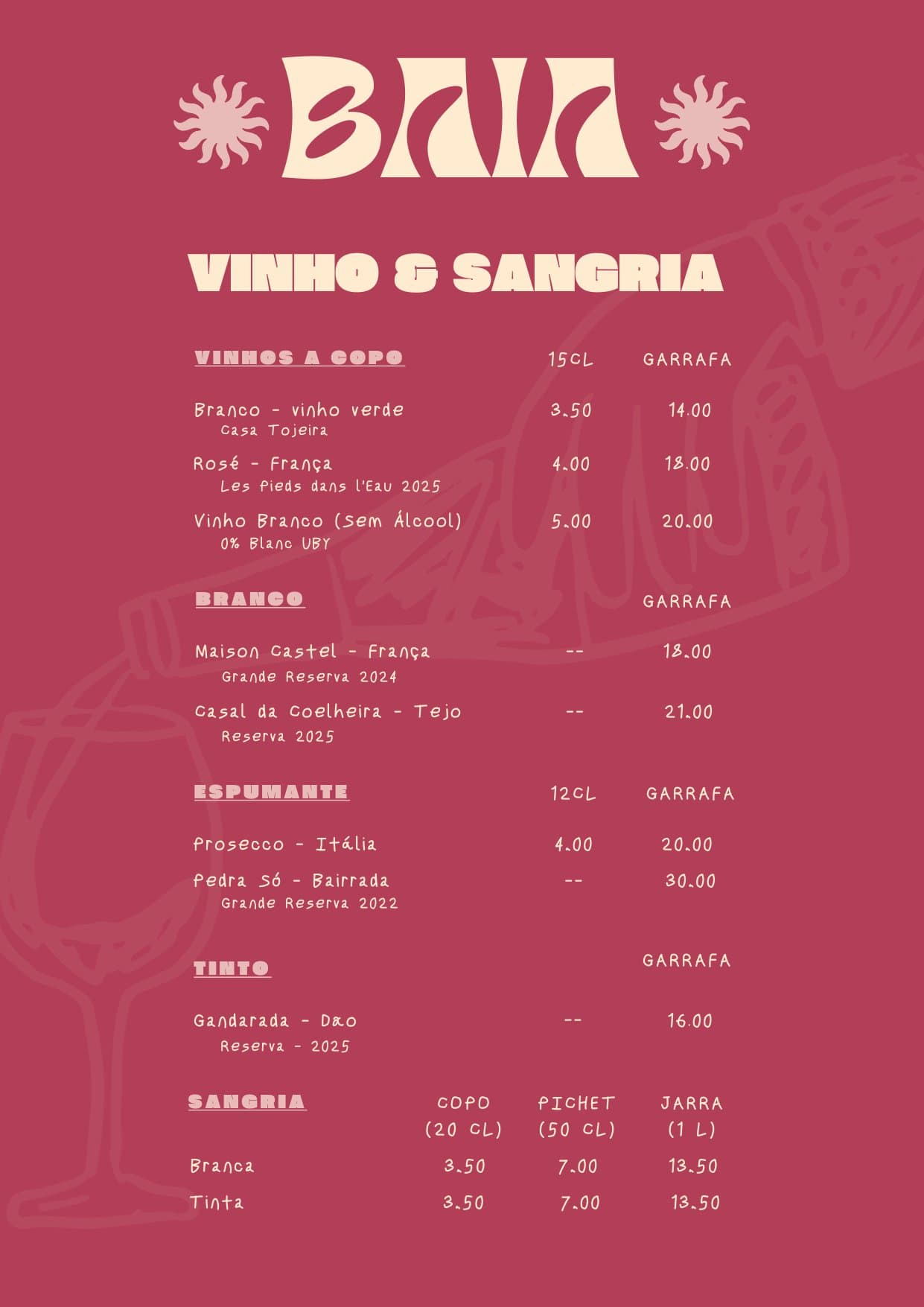 O Nosso Menu — 4/4